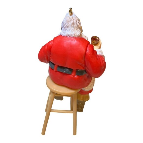 Santa Coca-Cola Ornament Christmas Collectible Vintage 1990 - Picture 6 of 15